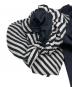 中古・古着 BORDERS AT BALCONY (ボーダーズアットバルコニー) PUFF SLEEVE TEE ネイビー×ホワイト サイズ:36：10000円