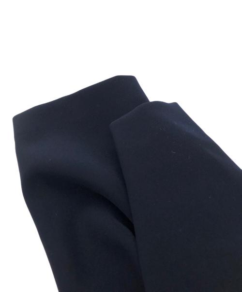 BORDERS at BALCONY（ボーダーズアットバルコニー）BORDERS AT BALCONY (ボーダーズアットバルコニー) 別注HEART NECK TWILL BLOUSE ネイビー サイズ:S 未使用品の古着・服飾アイテム