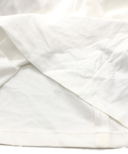 BORDERS at BALCONY（ボーダーズアットバルコニー）BORDERS at BALCONY (ボーダーズアットバルコニー) 別注HEART NECK TWILL BLOUSE ホワイト サイズ:36 未使用品の古着・服飾アイテム