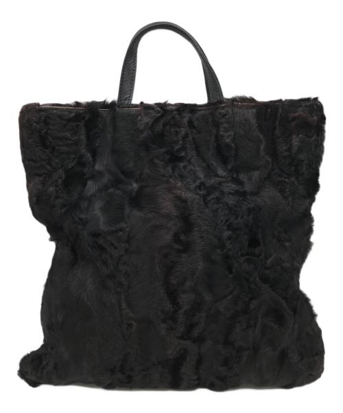 LOEWE（ロエベ）LOEWE (ロエベ) ファー切替トートバッグ サイズ:下記参照の古着・服飾アイテム