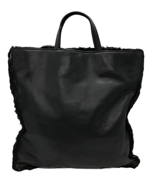 LOEWE（ロエベ）LOEWE (ロエベ) ファー切替トートバッグ サイズ:下記参照の古着・服飾アイテム