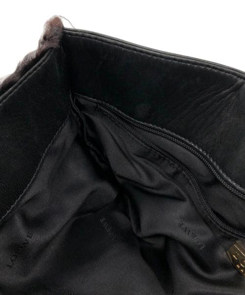 LOEWE（ロエベ）LOEWE (ロエベ) ファー切替トートバッグ サイズ:下記参照の古着・服飾アイテム