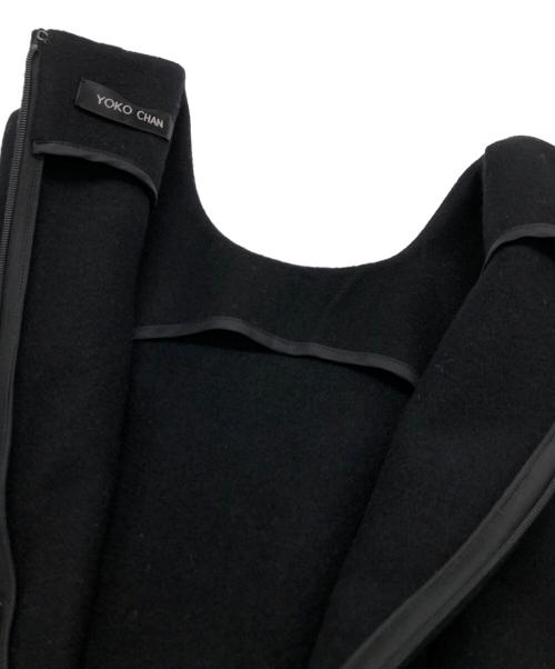 YOKO CHAN（ヨーコチャン）YOKO CHAN (ヨーコチャン) パール装飾ノースリーブワンピース ブラック サイズ:38の古着・服飾アイテム