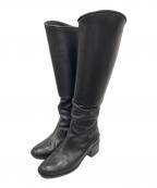 CHANELシャネル）の古着「ロングブーツ」｜ブラック