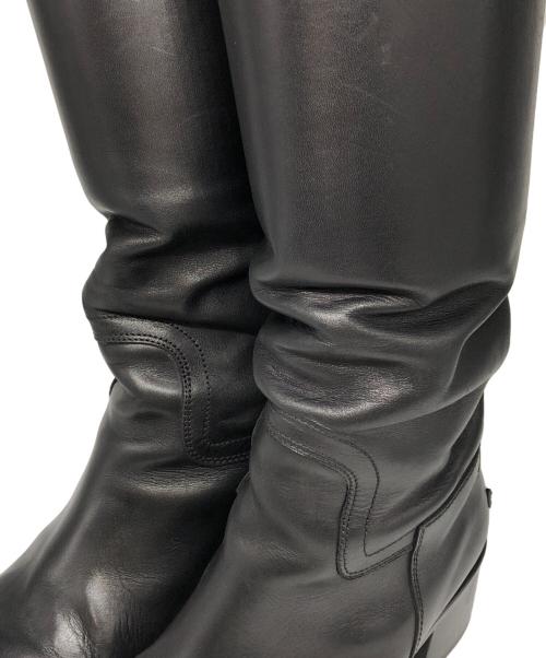 CHANEL（シャネル）CHANEL (シャネル) ロングブーツ ブラック サイズ:36 1/2の古着・服飾アイテム