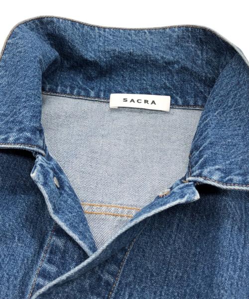 SACRA（サクラ）SACRA (サクラ) AUTHENTIC DENIM JACKET インディゴ サイズ:38の古着・服飾アイテム