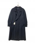 KENZOケンゾー）の古着「ダブルコート」｜ネイビー
