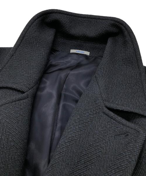KENZO（ケンゾー）KENZO (ケンゾー) ダブルコート ネイビー サイズ:2の古着・服飾アイテム