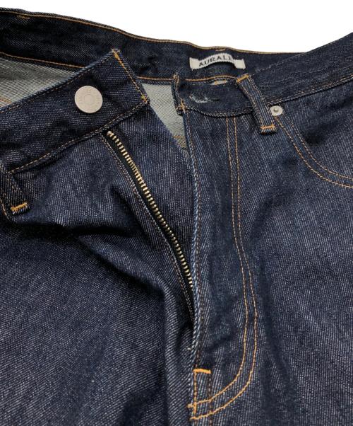 AURALEE（オーラリー）AURALEE (オーラリー) HARD TWIST DENIM WIDE PANTS インディゴ サイズ:32の古着・服飾アイテム