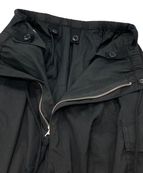 HYKE（ハイク）HYKE (ハイク) N/C TYPE M-51 SHELL PANTS ブラック サイズ:XLの古着・服飾アイテム