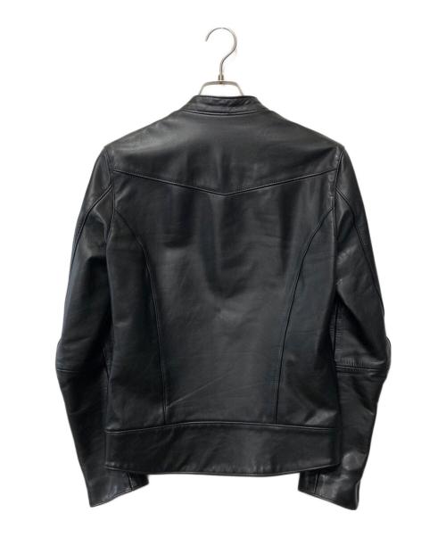 LAD MUSICIAN（ラッドミュージシャン）LAD MUSICIAN (ラッドミュージシャン) シングルライダースジャケット ブラック サイズ:42の古着・服飾アイテム