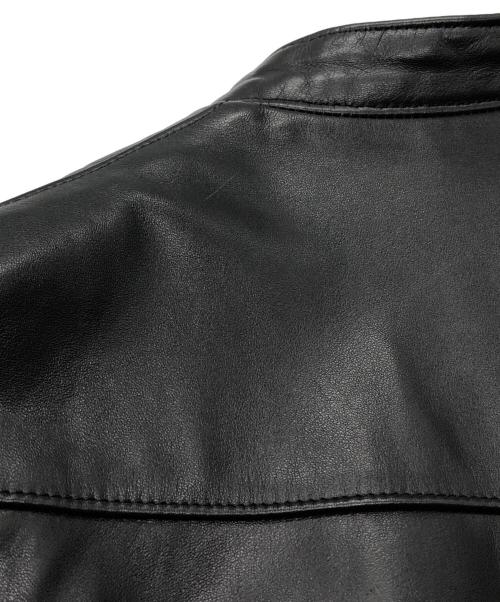 LAD MUSICIAN（ラッドミュージシャン）LAD MUSICIAN (ラッドミュージシャン) シングルライダースジャケット ブラック サイズ:42の古着・服飾アイテム