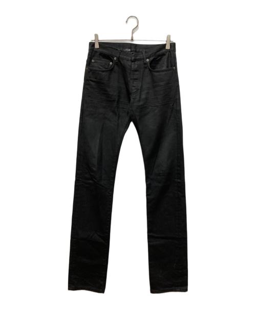 Dior（ディオール）Dior (ディオール) ブラックコットンデニムパンツ ブラック サイズ:28の古着・服飾アイテム