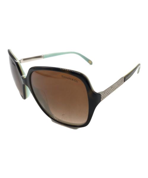 TIFFANY & Co.（ティファニー）Tiffany & Co. (ティファニー) サングラス ベージュの古着・服飾アイテム
