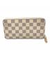 LOUIS VUITTON（ルイ ヴィトン）の古着「ミエアズールジッピーウォレット」｜ホワイト