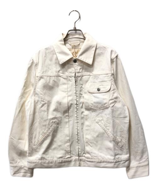 45R（フォーティファイブ・アール）45R (フォーティファイブ・アール) ライ麦デニムの908クロスビーGジャン ホワイト サイズ:02の古着・服飾アイテム