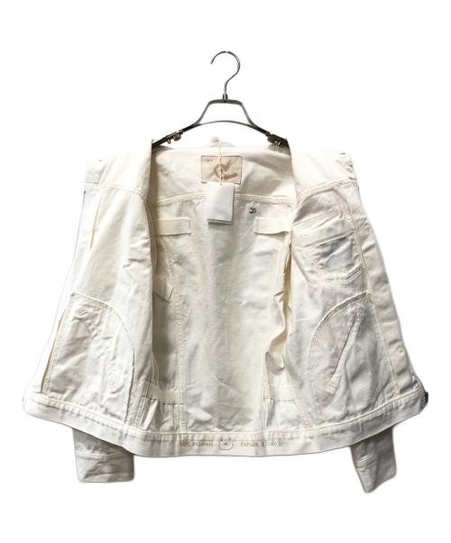 45R（フォーティファイブ・アール）45R (フォーティファイブ・アール) ライ麦デニムの908クロスビーGジャン ホワイト サイズ:02の古着・服飾アイテム