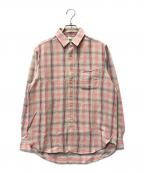 45Rフォーティファイブ・アール）の古着「インドネルの908ローファーちび襟シャツ」｜ベージュ
