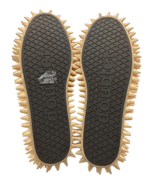 doublet（ダブレット）doublet (ダブレット) SPIKY LEATHER SNEAKER WHITE ホワイト サイズ:26Hの古着・服飾アイテム