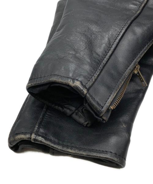 Schott（ショット）Schott (ショット) レザージャケット ブラック サイズ:36の古着・服飾アイテム