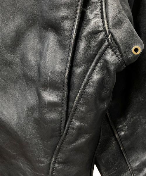 Schott（ショット）Schott (ショット) レザージャケット ブラック サイズ:36の古着・服飾アイテム