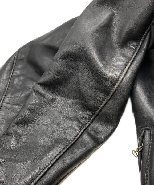 Schott（ショット）Schott (ショット) レザージャケット ブラック サイズ:36の古着・服飾アイテム