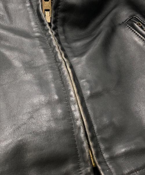 Schott（ショット）Schott (ショット) レザージャケット ブラック サイズ:36の古着・服飾アイテム