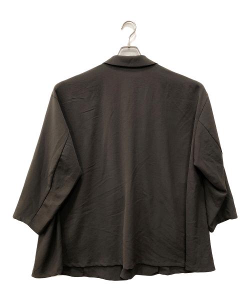 mizuiro-ind（ミズイロインド）mizuiro-ind (ミズイロインド) テーラードジャケット ブラウン サイズ:FREEの古着・服飾アイテム