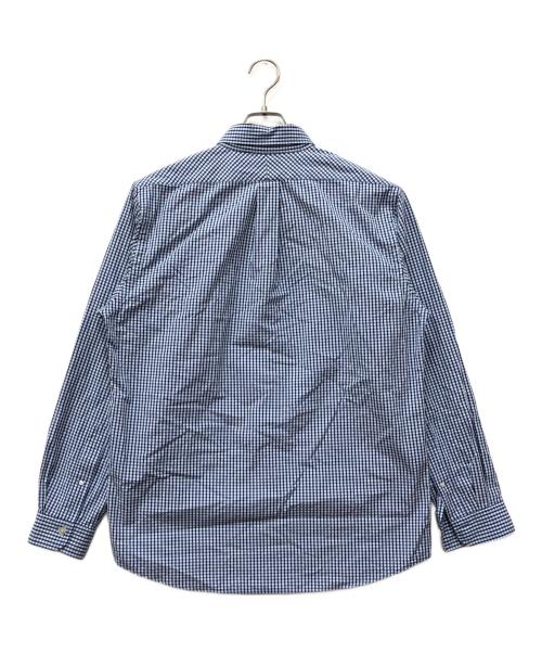 HUMAN MADE（ヒューマンメイド）HUMAN MADE (ヒューマンメイド) チェックシャツ ブルー サイズ:Lの古着・服飾アイテム