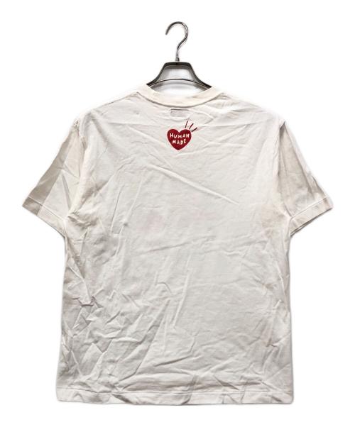 HUMAN MADE（ヒューマンメイド）HUMAN MADE (ヒューマンメイド) KEIKO SOOTOME T-SHIRT ホワイト サイズ:Lの古着・服飾アイテム
