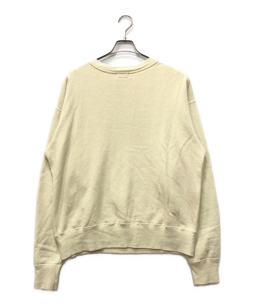 HUMAN MADE（ヒューマンメイド）HUMAN MADE (ヒューマンメイド) TSURIAMI SWEATSHIRT ベージュ サイズ:Lの古着・服飾アイテム