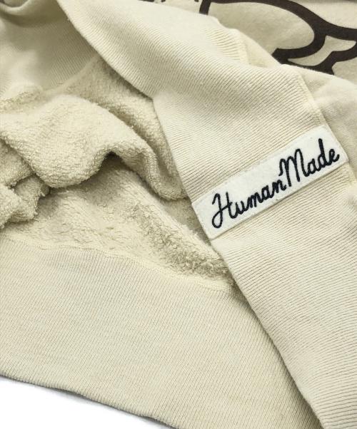 HUMAN MADE（ヒューマンメイド）HUMAN MADE (ヒューマンメイド) TSURIAMI SWEATSHIRT ベージュ サイズ:Lの古着・服飾アイテム