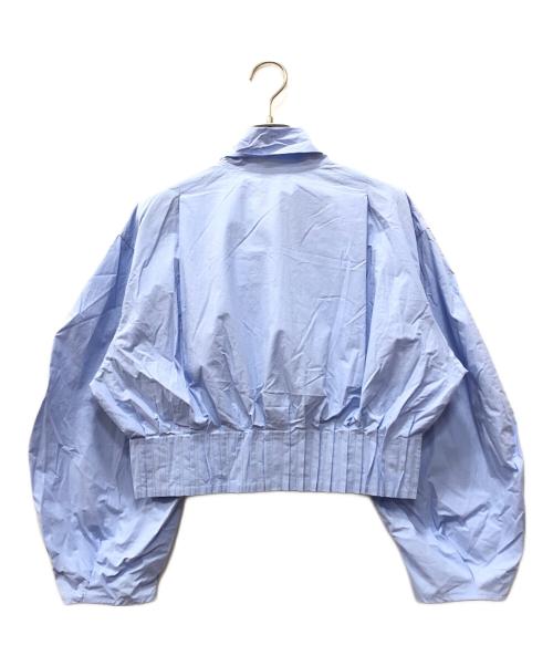 CLANE（クラネ）CLANE (クラネ) RIBBON ZIP SHIRTS ブルー サイズ:1 未使用品の古着・服飾アイテム
