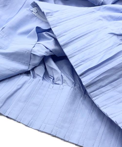 CLANE（クラネ）CLANE (クラネ) RIBBON ZIP SHIRTS ブルー サイズ:1 未使用品の古着・服飾アイテム