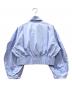 CLANE (クラネ) RIBBON ZIP SHIRTS ブルー サイズ:1 未使用品：13000円