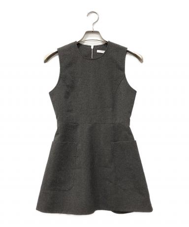 最終値下げ【美品】CLANE APRON TOPS グレー　サイズ1 中古・古着通販】CLANE (クラネ) エプロン トップス グレー サイズ:1