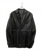 SHINYA KOZUKAシンヤコズカ）の古着「ピーター フェイクレザージャケット」｜ブラック