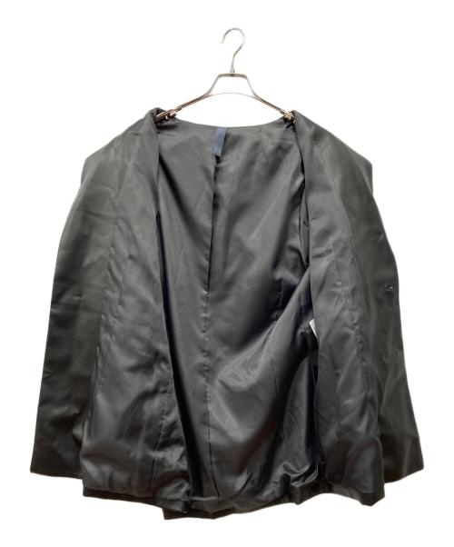 SHINYA KOZUKA（シンヤコズカ）SHINYA KOZUKA (シンヤコズカ) ピーター フェイクレザージャケット ブラック サイズ:Sの古着・服飾アイテム