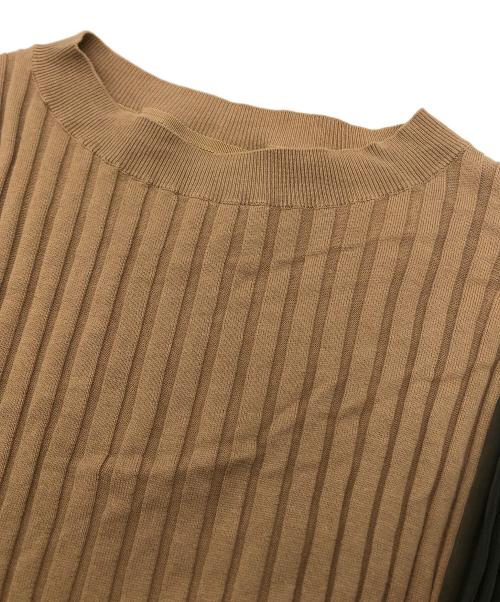 sacai（サカイ）sacai (サカイ) ドッキングニット オリーブ サイズ:2の古着・服飾アイテム