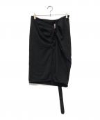 DRKSHDWダークシャドウ）の古着「MIDIUM SKIRT」｜ブラック
