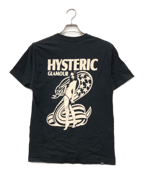 Hysteric Glamour（ヒステリックグラマー）Hysteric Glamour (ヒステリックグラマー) US COBRA Tシャツ ブラック サイズ:Mの古着・服飾アイテム