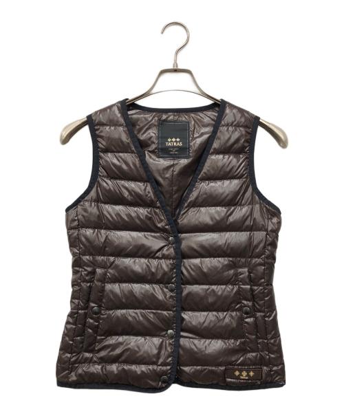 TATRAS（タトラス）TATRAS (タトラス) ダウンベスト ブラウン サイズ:1の古着・服飾アイテム
