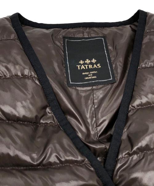 TATRAS（タトラス）TATRAS (タトラス) ダウンベスト ブラウン サイズ:1の古着・服飾アイテム