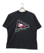 maison kitsune×and wanderメゾンキツネ×アンドワンダー）の古着「Tシャツ」｜ブラック