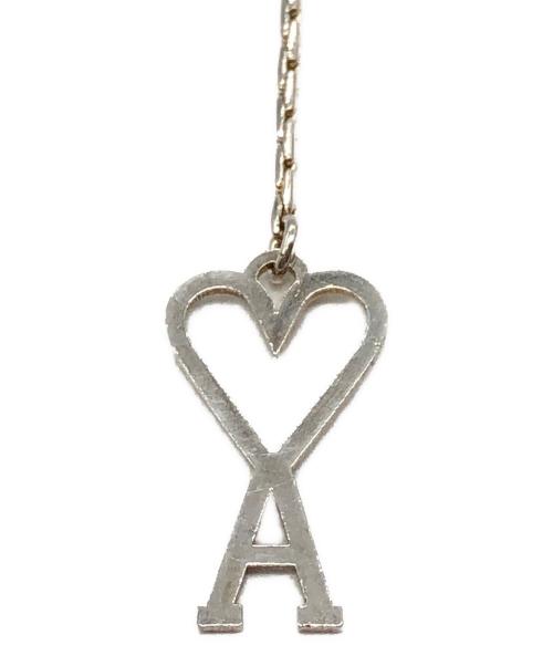 AMI Alexandre Mattiussi（アミアレクサンドルマテュッシ）AMI Alexandre Mattiussi (アミアレクサンドルマテュッシ) スターリングシルバープレーテッド ブラス ネックレス シルバー サイズ:下記参照の古着・服飾アイテム