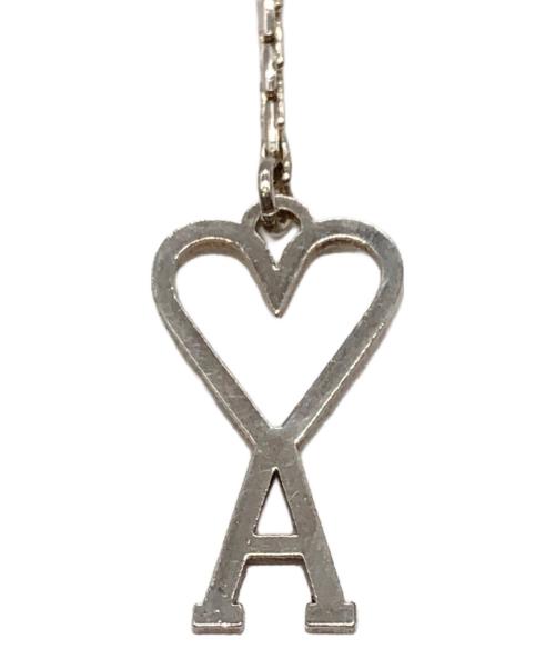 AMI Alexandre Mattiussi（アミアレクサンドルマテュッシ）AMI Alexandre Mattiussi (アミアレクサンドルマテュッシ) スターリングシルバープレーテッド ブラス ネックレス シルバー サイズ:下記参照の古着・服飾アイテム