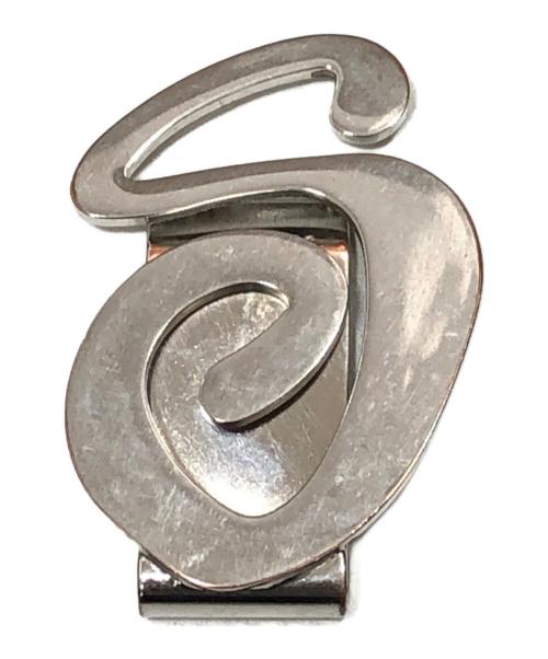 stussy（ステューシー）stussy (ステューシー) SWIRLY S MONEY CLIP シルバー サイズ:下記参照の古着・服飾アイテム