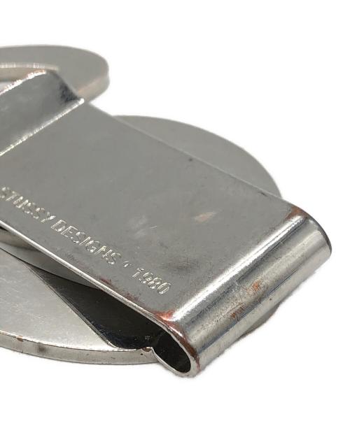 stussy（ステューシー）stussy (ステューシー) SWIRLY S MONEY CLIP シルバー サイズ:下記参照の古着・服飾アイテム