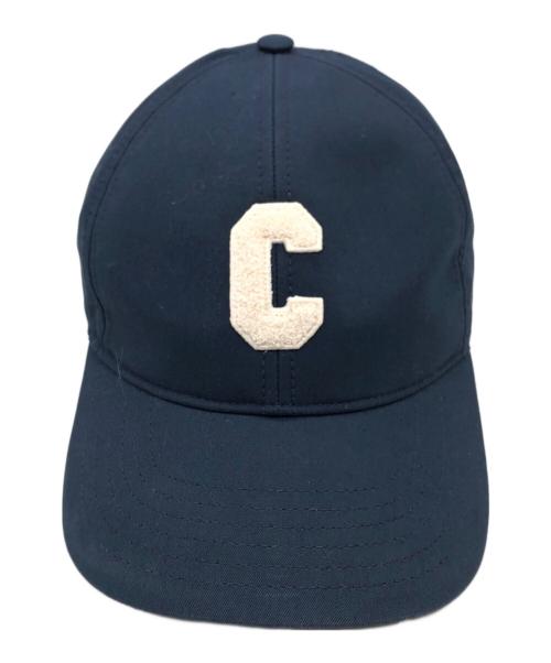 CELINE（セリーヌ）CELINE (セリーヌ) イニシャル ベースボールキャップ ネイビー サイズ:Lの古着・服飾アイテム