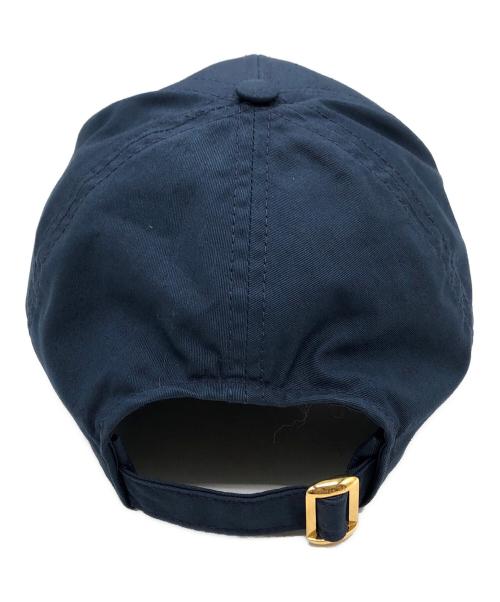 CELINE（セリーヌ）CELINE (セリーヌ) イニシャル ベースボールキャップ ネイビー サイズ:Lの古着・服飾アイテム
